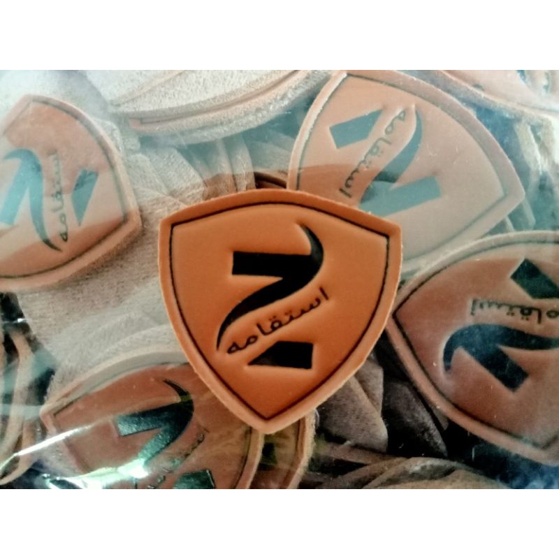 

Label kulit murah 3x3CM