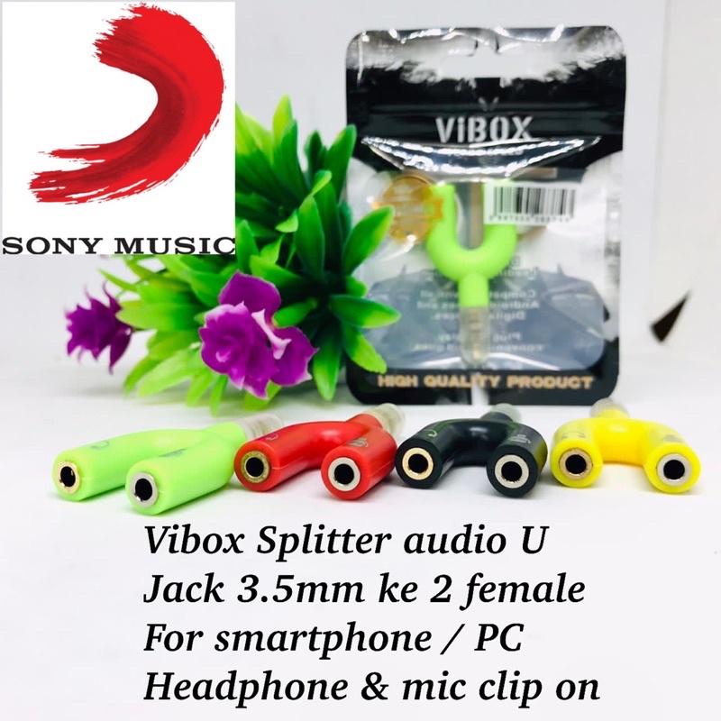 PROMO SPLITTER U ORIGINAL VIBOX PREMIUM PACK REAL QUALITY SUARA HD