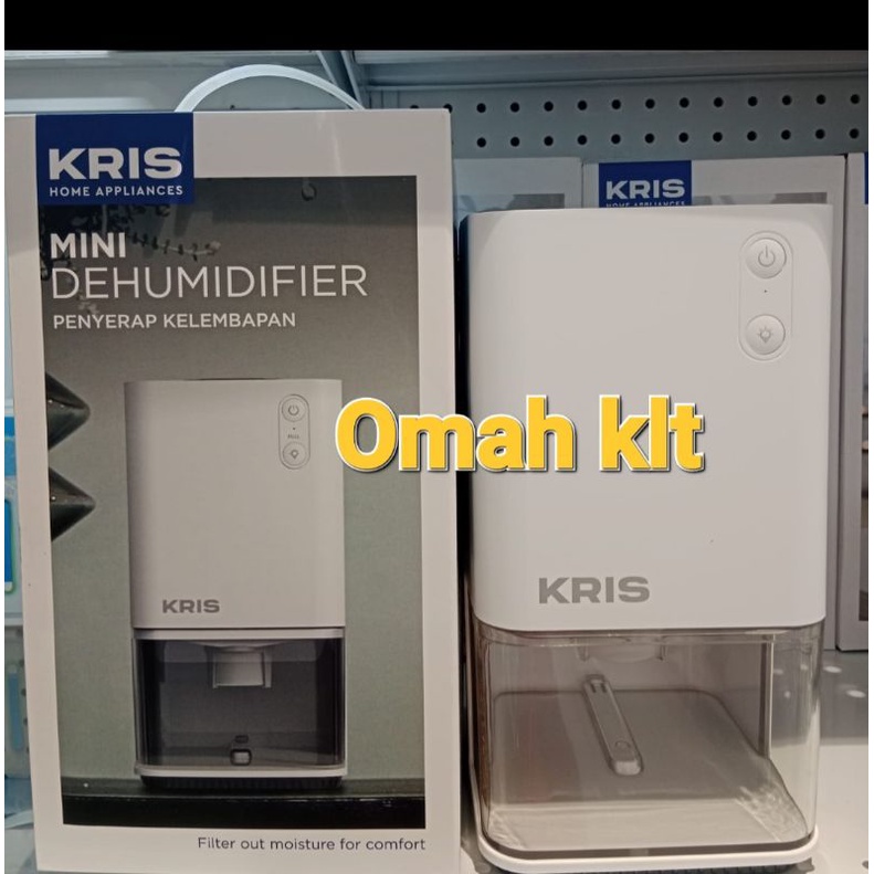 kris mini dehumidifier 1.2L mesin serap lembab ORIGINAL KRIS