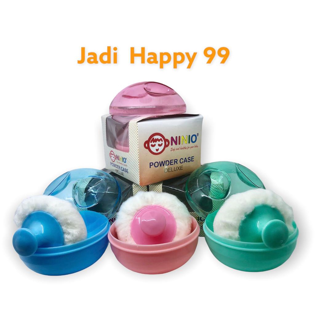 TEMPAT BEDAK BAYI MERK NINIO / BABY POWDER / TEMPAT BEDAK MURAH / POWDER CASE / SINGLE POWDER CASE /