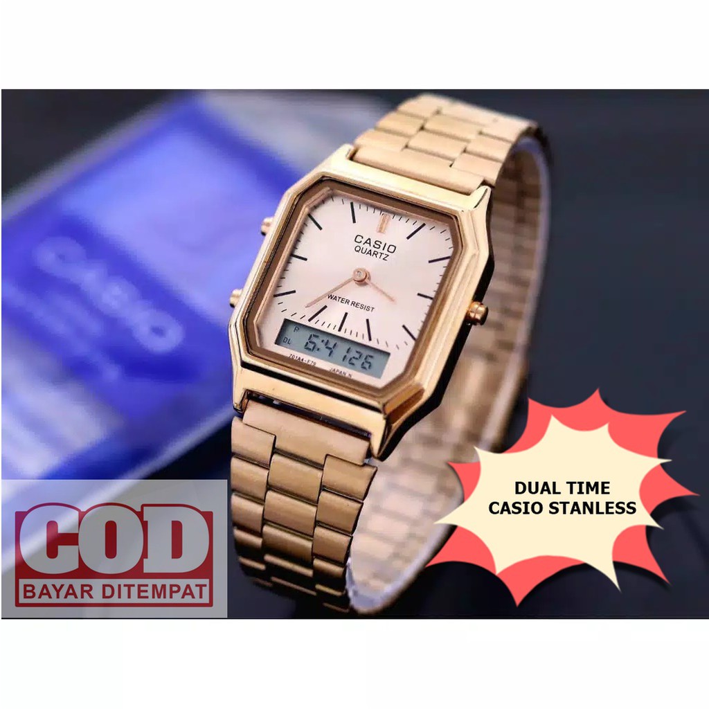 JAM TANGAN WANITA / JAM TANGAN CEWEK / JAM TANGAN MURAH / JAM CASIO / JAM CEWEK STANLESS / JAM COD