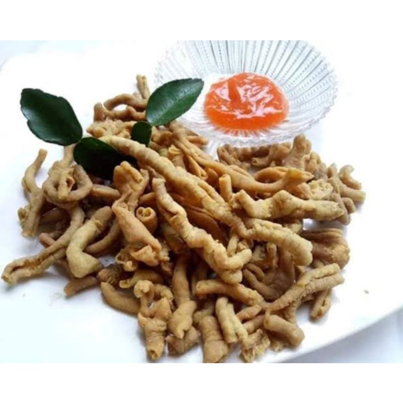 KERIPIK USUS AYAM GURIH / USUS CRISPY Kiloan