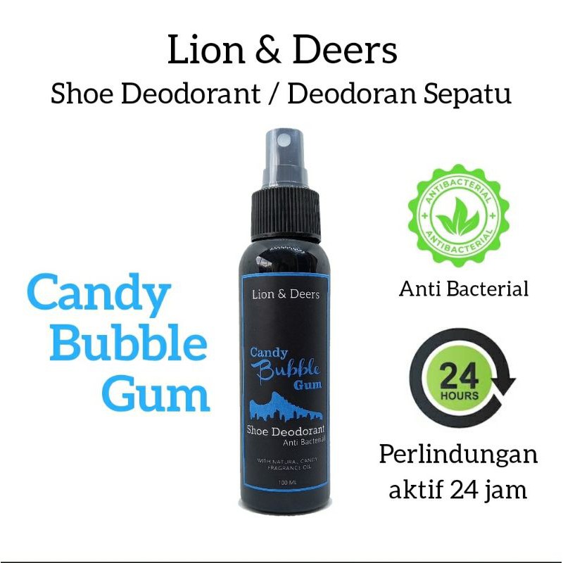 Parfum Sepatu / Deodorant Sepatu / Bubble Gum / Spray 100 ml / Anti Bakteri sepatu / sepatu parfum