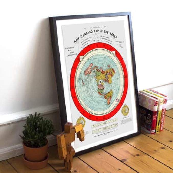 

Poster Peta Bumi Datar Azimuthal Equidistance (Ukuran A1)