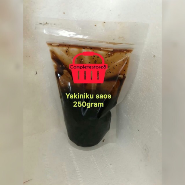 

Yakiniku sauce/ Saos Yakiniku/ Bumbu Yakiniku siap pakai @250gram