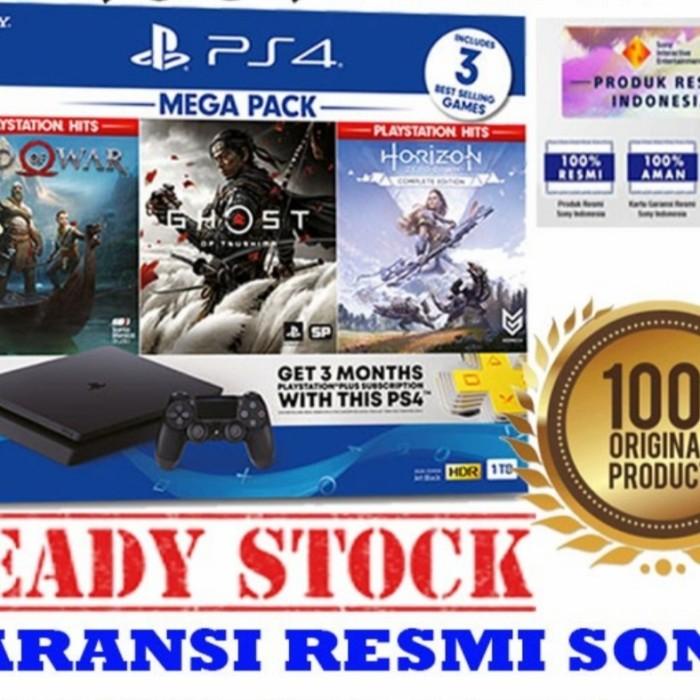 ps4 slim 1tb / ps4 slim 1 Tb garansi resmi sony