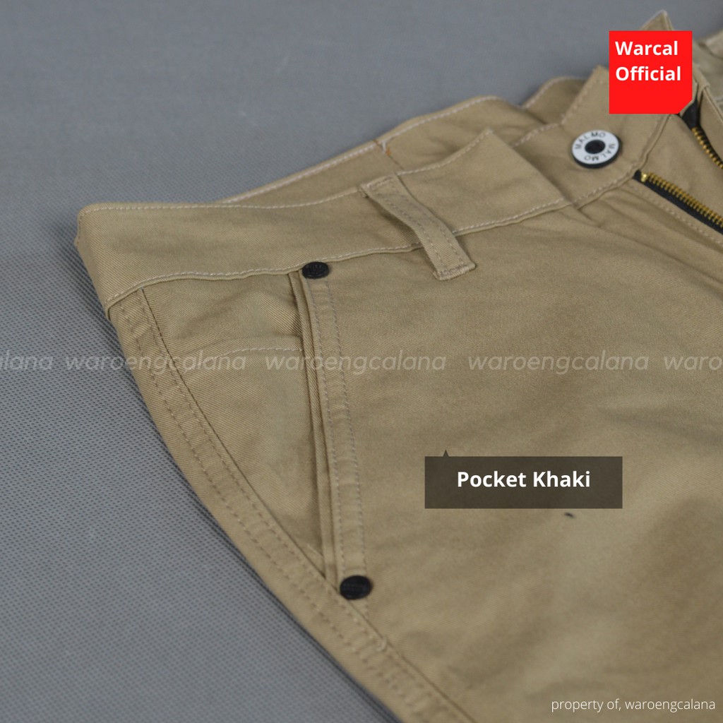 Malmo Chino Panjang Saku Pocket Khaki