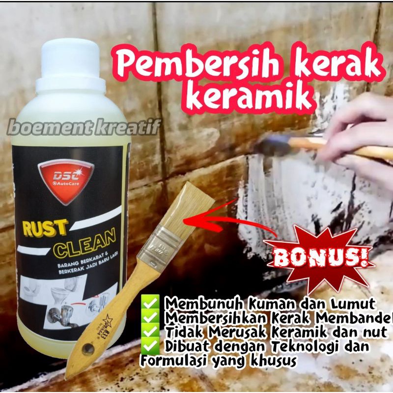 Pembersih keramik kamar mandi / Porcelin / Pembersih kerak keramik / Pembersih toilet / Pembersih kerak membandel