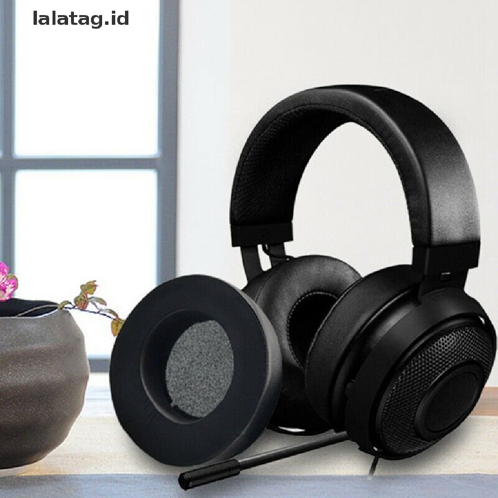 (lalatag) Bantalan Gel Pendingin Headphone Gaming Untuk Razer Kraken Pro V2 7.1 (ID)