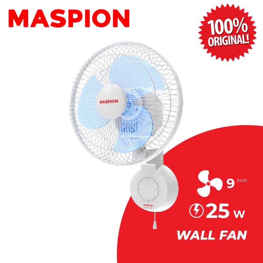 Jual Maspion Kipas Angin Dinding Tempel Tembok Wall Fan Mwf 23 9 Inch Shopee Indonesia 6988