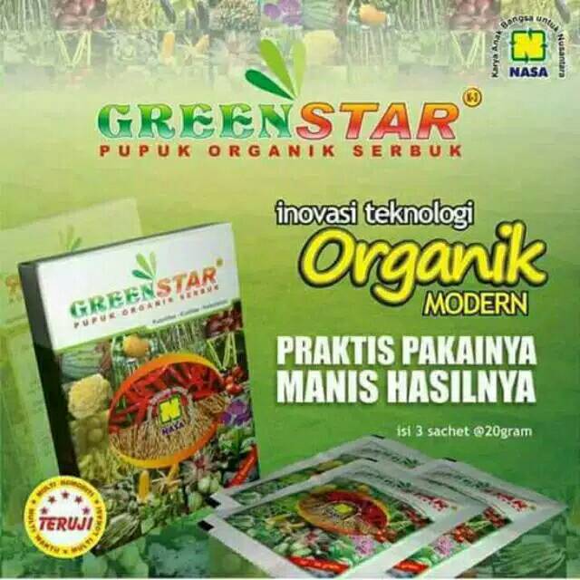 Pupuk greenstar NASA