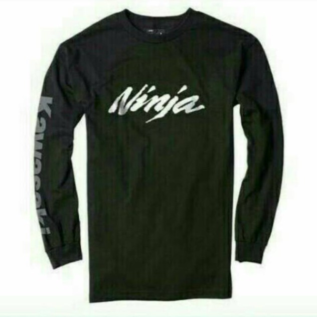 Kaos lengan panjang Kawasaki Ninja longsleve Kawasaki Size S - 4XL