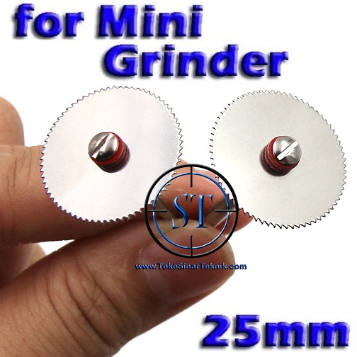 Mata Gergaji Potong Mini 25mm untuk Potong kayu Bor Mini Gerinda Grinder Circular Saw Blade Disc Cuting Disc Drill