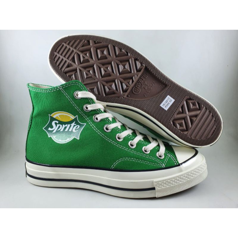 Sprite X Converse 70s High Green (free tali sepatu extra)