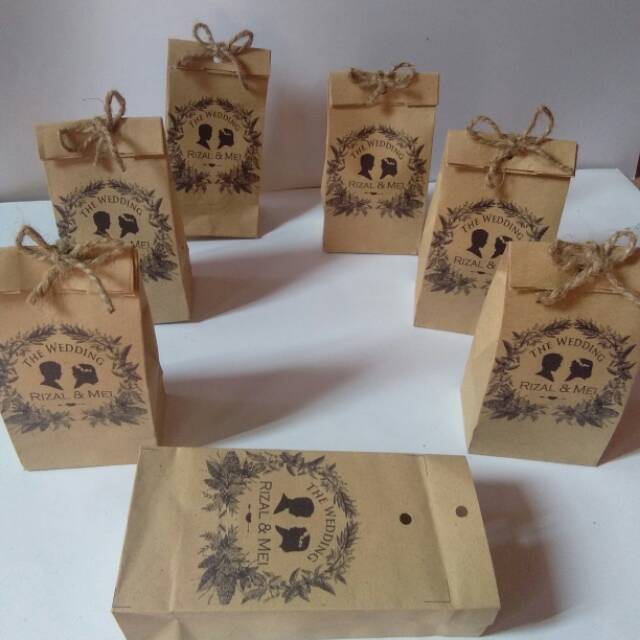 

Paper bag souvenir,olshop,wedding, custom