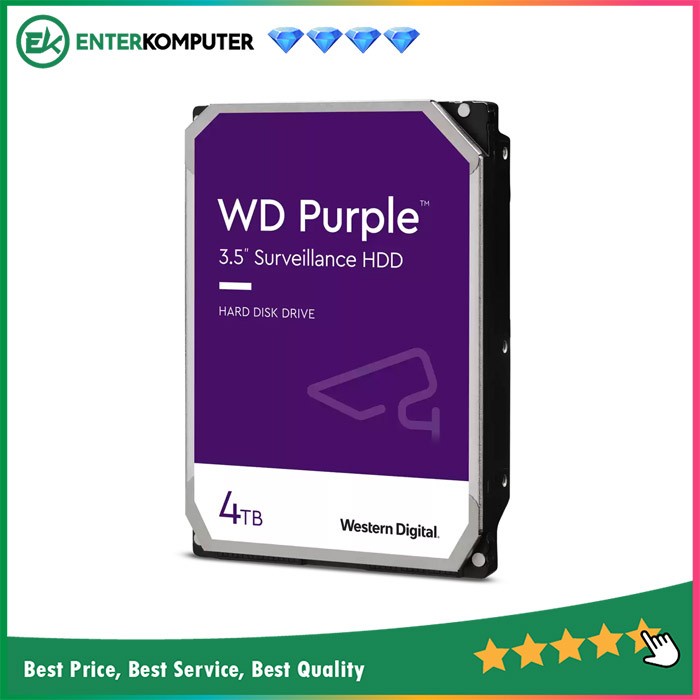 WDC Purple Surveillance 4TB - WD42PURZ / HDD 4TB