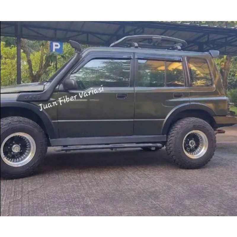 snorkel vitara escudo sidekick gen 1 cerobong udara variasi escudo jlx sidekick
