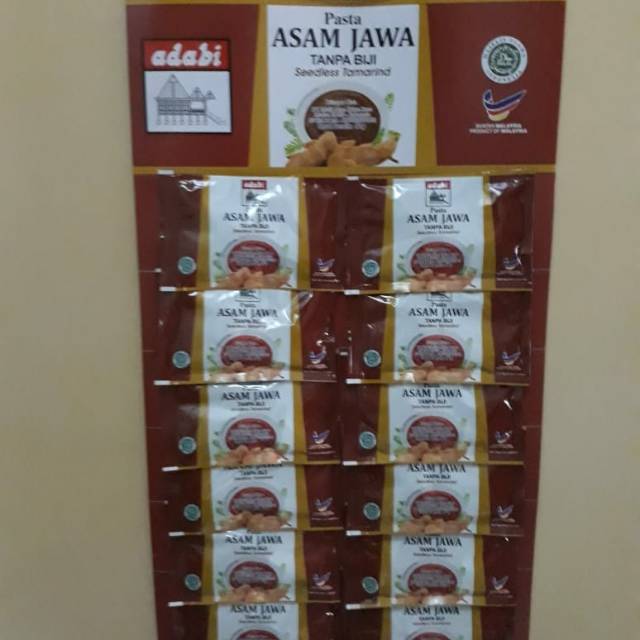 

Asem jawa saset adabi new 40 gram