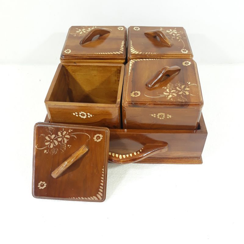 Toples Camilan Nampan Set Murah isi 4