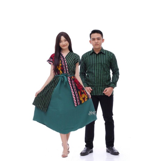 COUPLE AYAMIA SALUR COUPLE DRESS BATIK