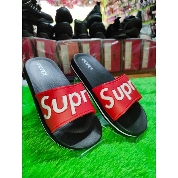 sandal slop supre anak slip on slide