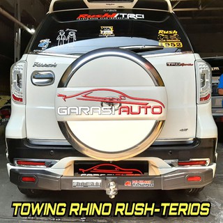 Tanduk Belakang Towing Bar Mobil Rush Terios Lama Original Bumper Guard