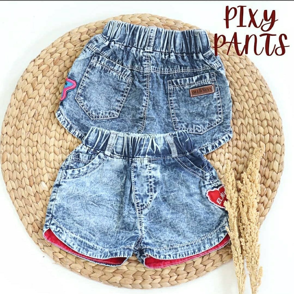 HOT PANTS LOVE STAR/HOT PANTS ANAK PEREMPUAN/HOT PANTS ANAK/HOT PANTS JEANS/HOT PANTS JEANS ANAK/CEL