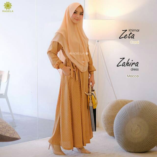 Zahira dress / gamis / fashion muslim / ragela hijab