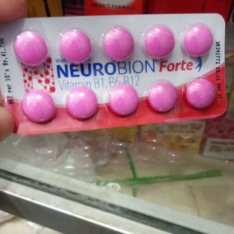 Jual NEUROBION FORTE / NEUROBION PINK (harga Per Strip) Indonesia ...