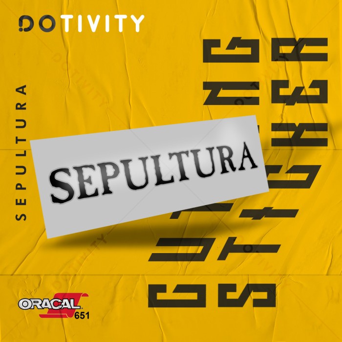 

Cutting Sticker SEPULTURA