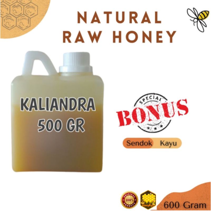 

Raw honey 1 Kg Madu Murni Asli Nektar Kaliandra / Akasia / Multiflora / Mangga /