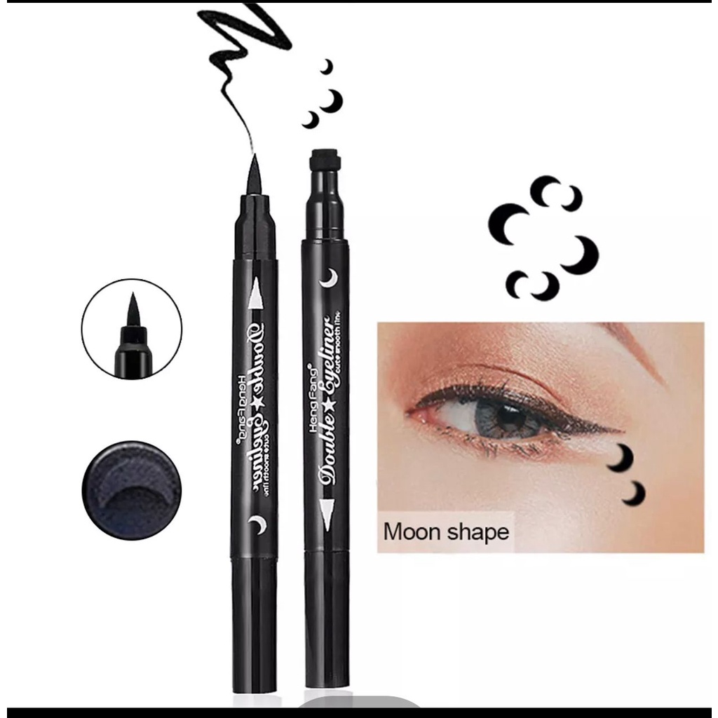 rcsbeauty - NEW ~ HENG FANG stamp eyeliner 2in1 eyeliner stamp bulan bintang love