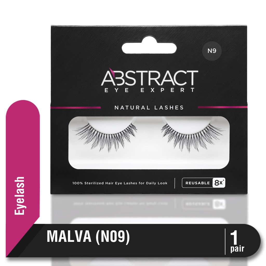 Abstract Eyelash Natural N09 Malva