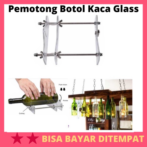 Pemotong Botol Kaca Glass Bottle Cutter DIY Tool / Alat Cutter Pisau Potong Pemotong Botol Kaca Glas