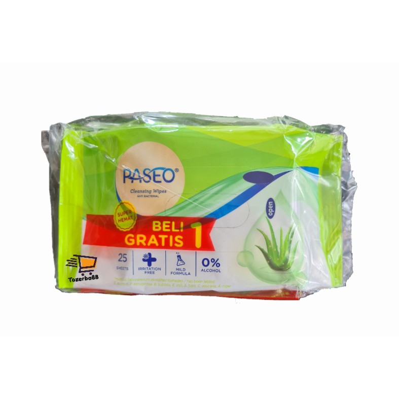Paseo Tissue Basah Kecil BUY 1 GET 1