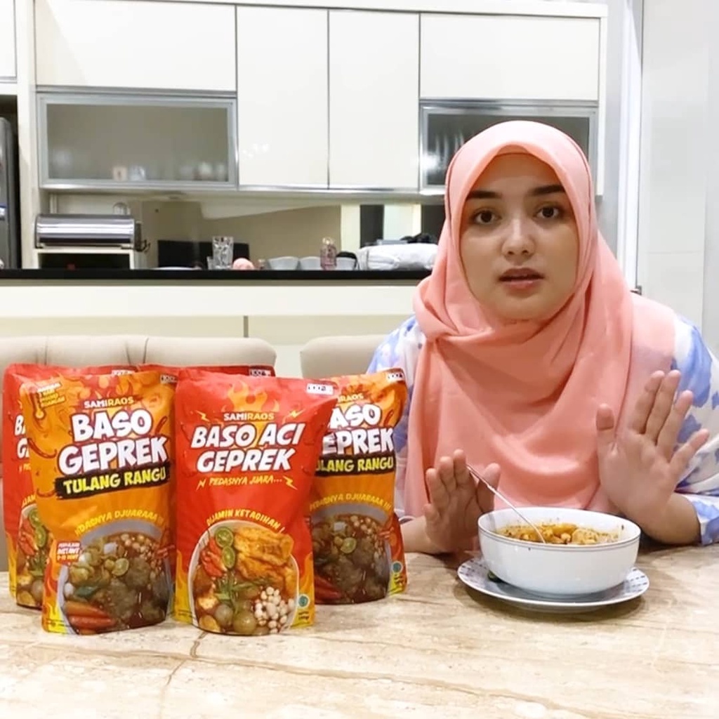 

BASO GEPREK TULANG RANGU / BASO ACI GEPREK / SOUN MIE SEBLAK GEPREK SAMIRAOS