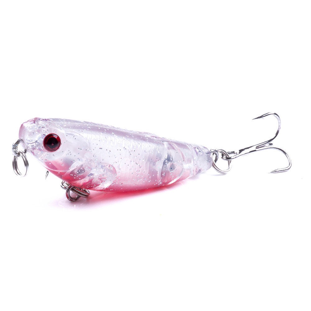 HENGJIA 6pcs 5cm 5.5g Mini Pencil Minnow Umpan Pancing Swimbait Ikan Sinking Fishing Lure Bass Kecil