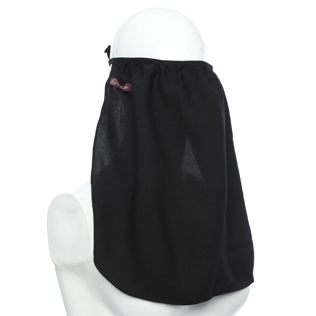 Mikaila - Cadar Kerut - Hitam