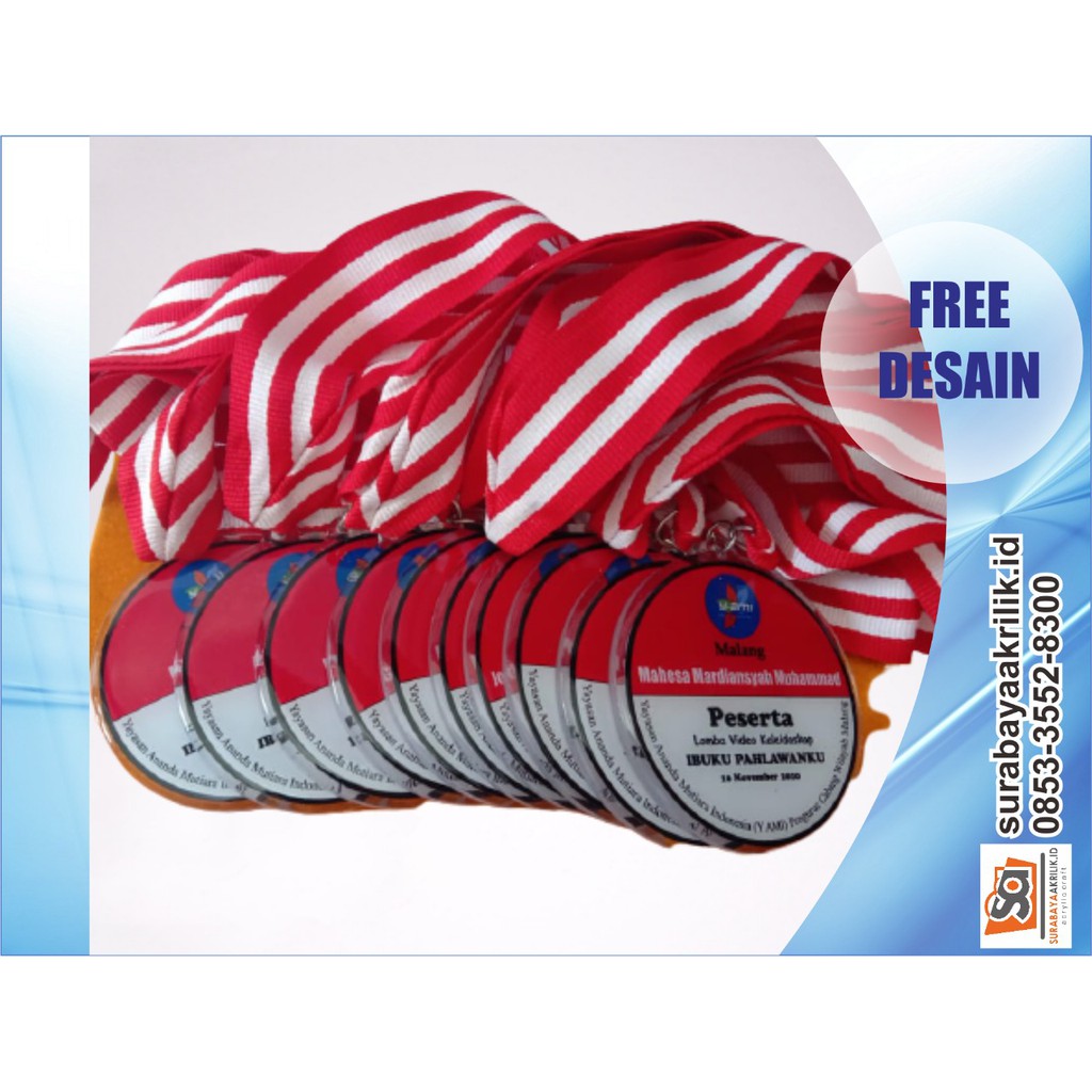 

MEDALI PENGHARGAAN MURAH Akrilik Resin Cepat