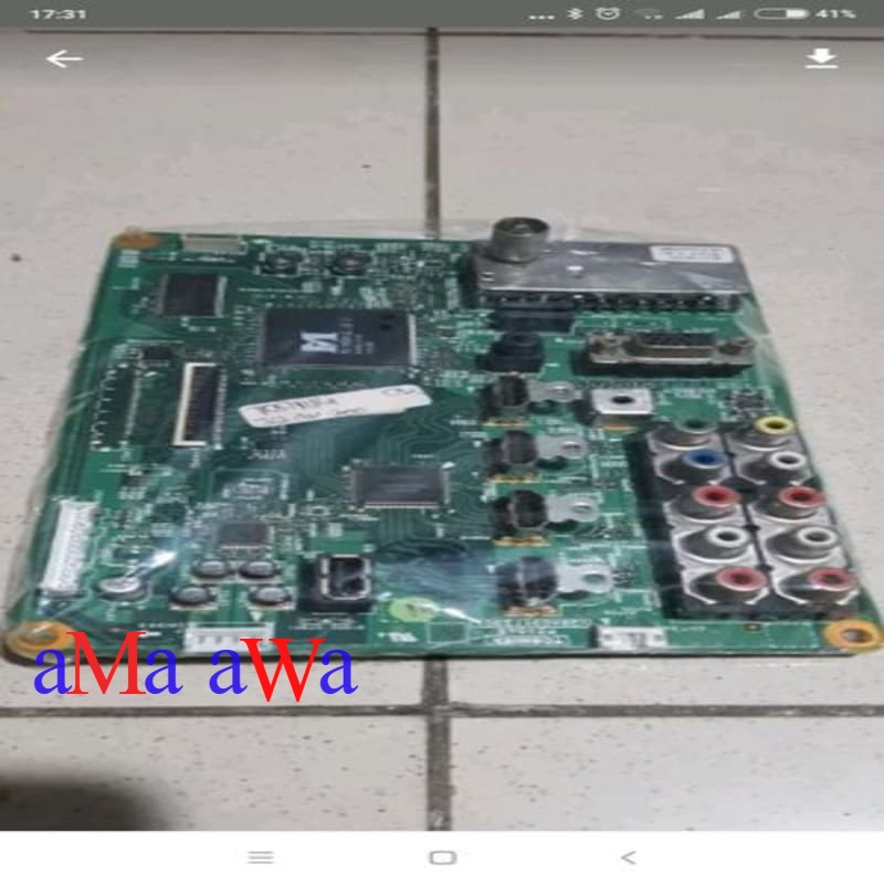 MB - mainboard - mesin tv lcd Toshiba TH 32AV700E - 32AV700 E tested