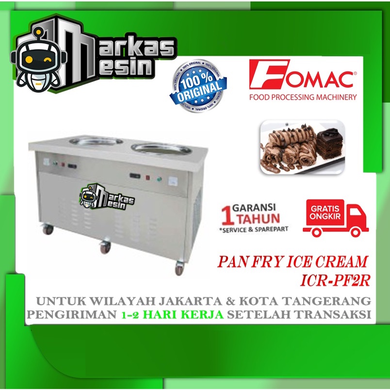 Mesin es krim roll / Fry Ice Cream ICR-PF2R FOMAC
