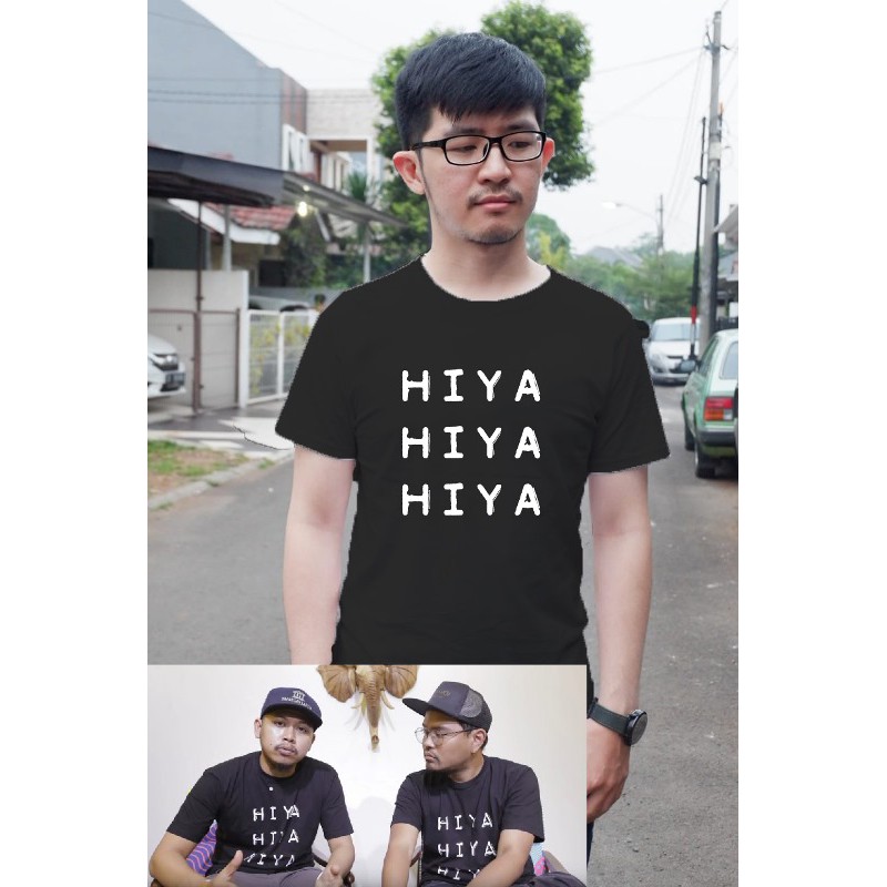 BAJU KAOS MAJELIS LUCU INDONESIA HIYA HIYA HIYA