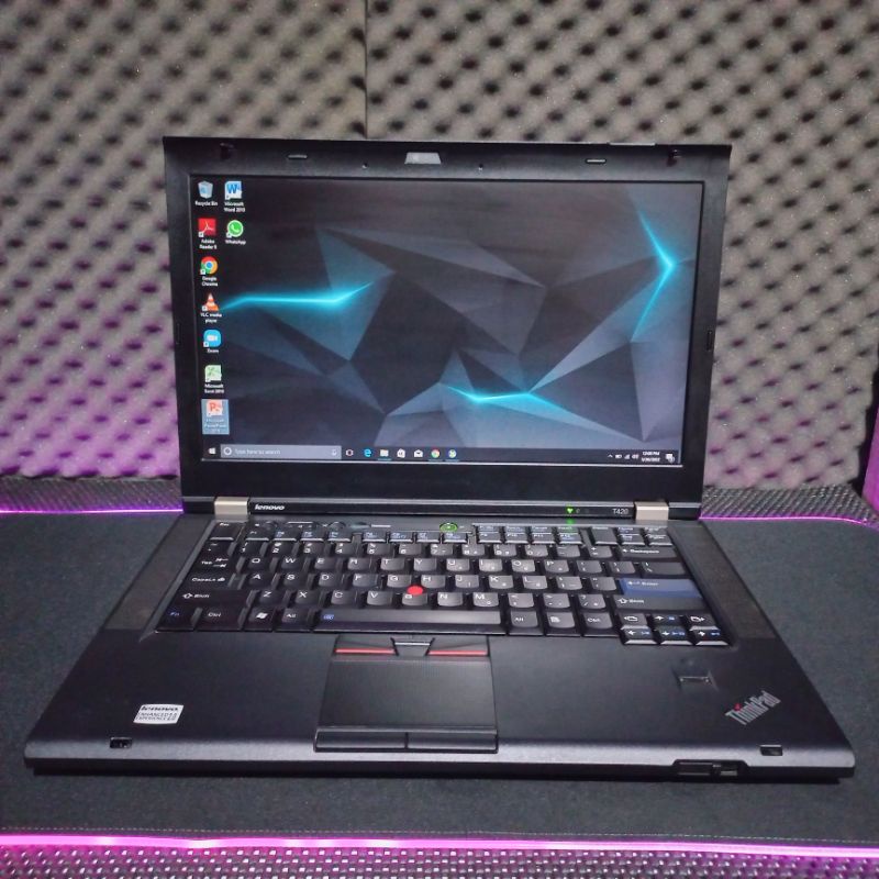 Laptop Lenovo T420 Core i5 Gen 2 Ram 8GB / SSD Nvidia NVS 4200M Windows 10 Siap pakaii