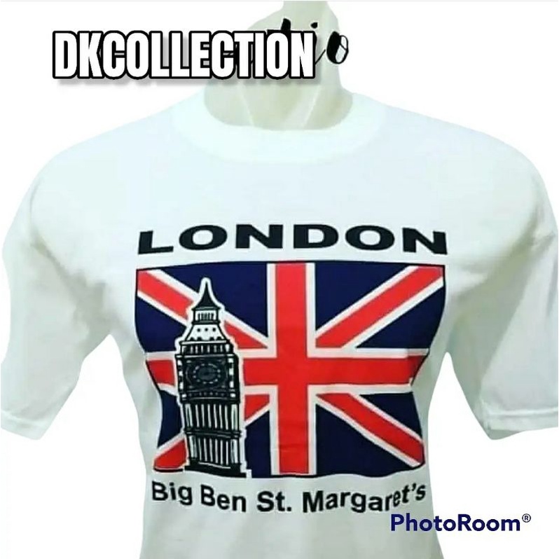 Kaos London Souvenir kaos England baju London baju england