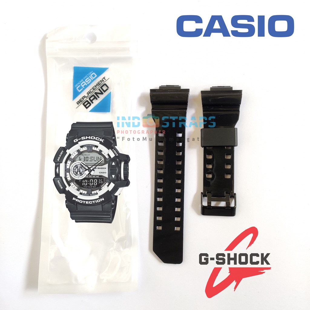 STRAP TALI CASIO G-SHOCK GA-400 GA 400 GA400 GSHOCK GA400 OEM