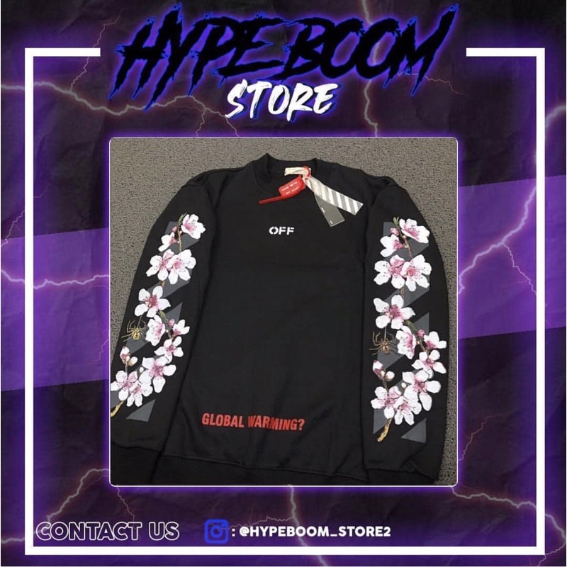 

off white arrow flower