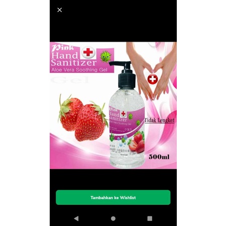 Hand Sanitizer 500 ml (GEL)