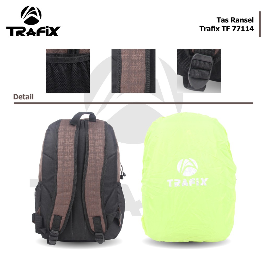 [KLIKTAS] Tas ransel Pria Trafix TF77114 / backpack sekolah kuliah tas punggung