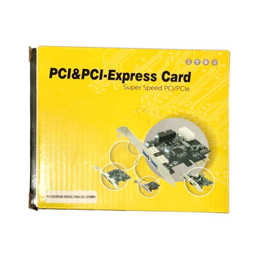 PCI Express IO Card 2 Serial 1 Pararel Port Original