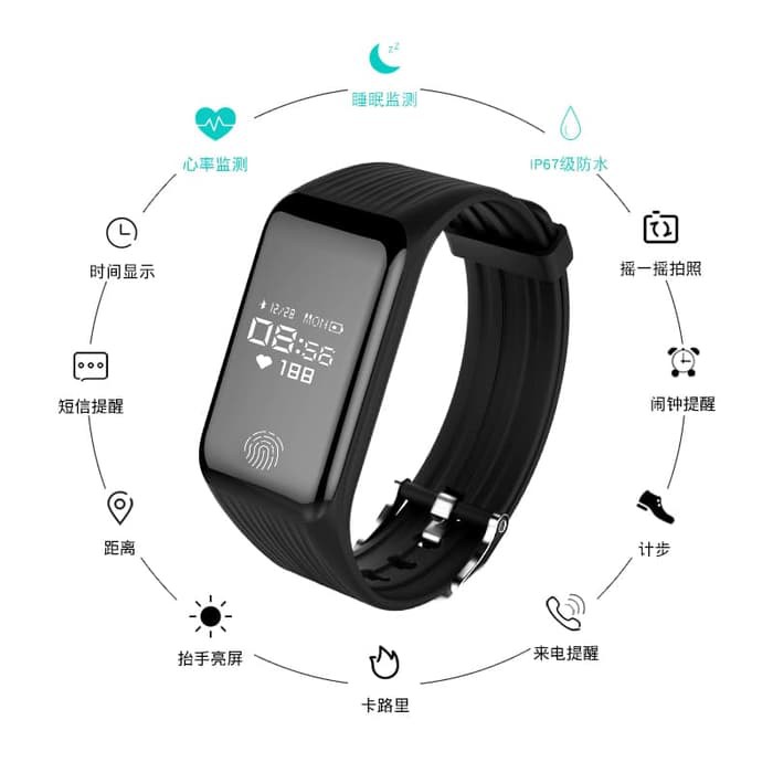 Smartwatch TLW B3 Original 100% Smartband Support Android